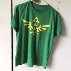 Zelda green tee shirt size m